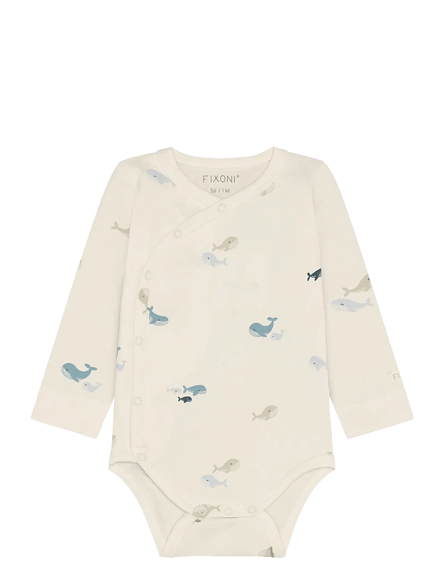 Fixoni - Wrap Body LS - pikkade varrukatega - arctic ice - 0