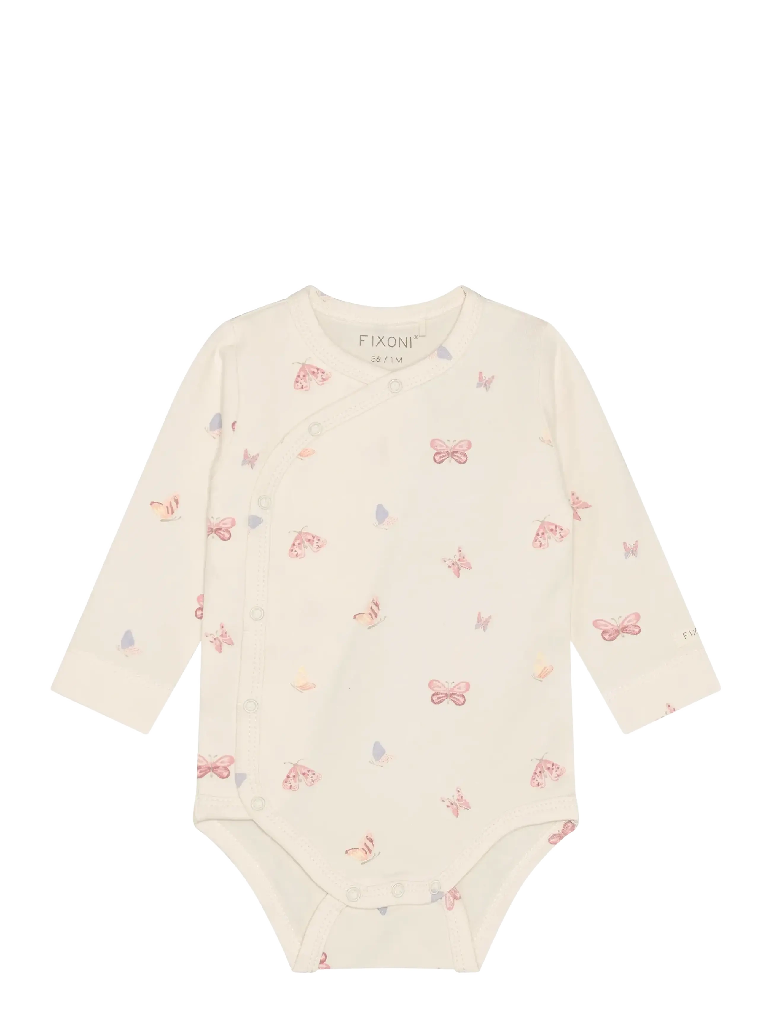 Fixoni Wrap Body LS - 4 for 3 - BLEACHED MAUVE / cream
