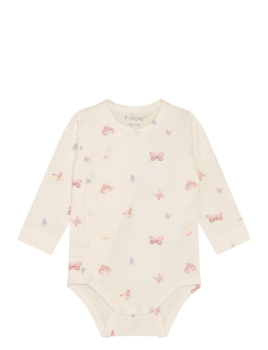 Fixoni - Wrap Body LS - pitkähihaiset - bleached mauve - 0