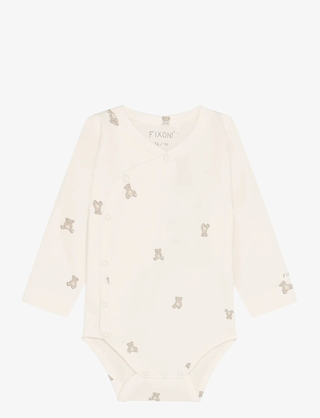 Fixoni - Wrap Body LS - långärmade bodies - pure cashmere - 1