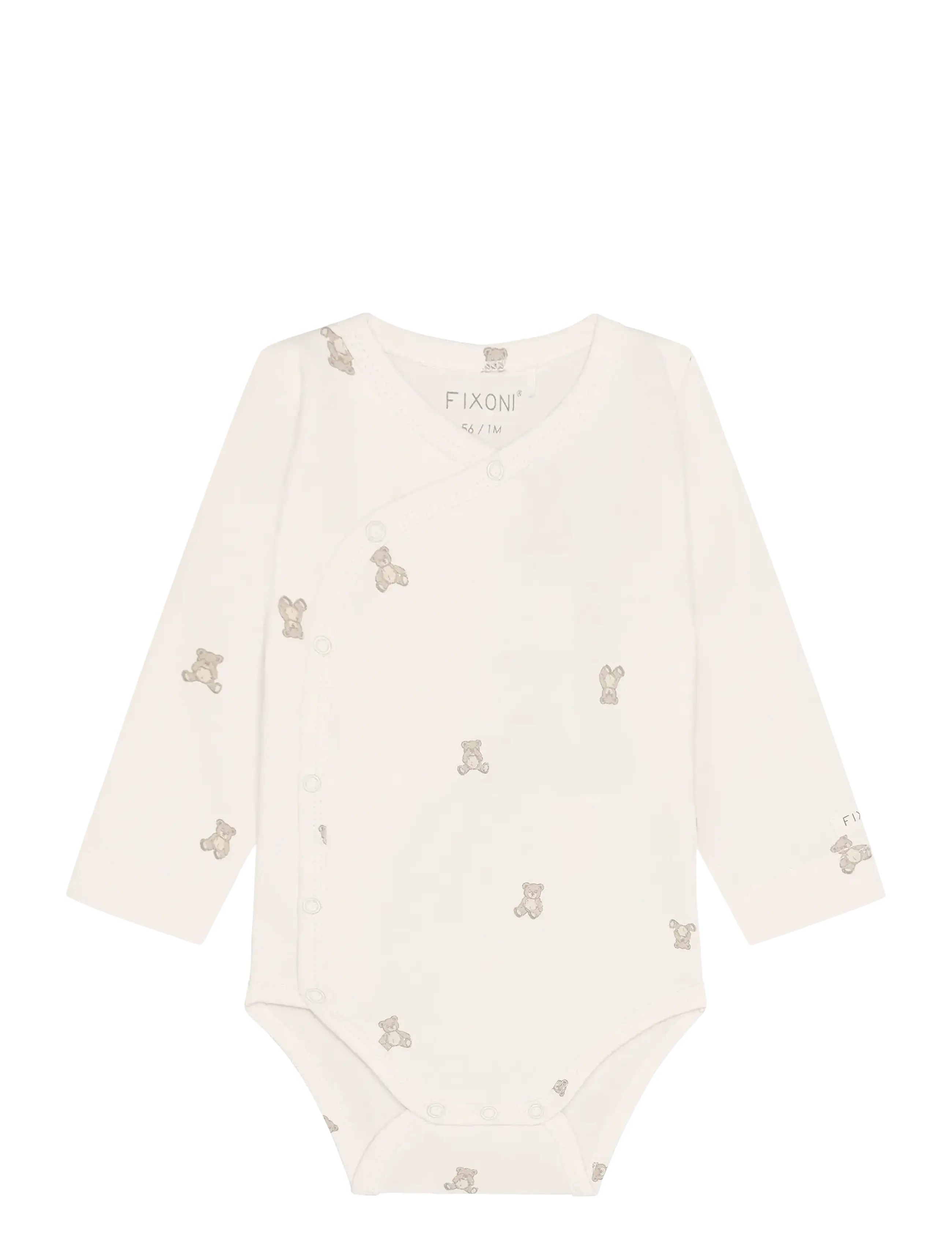 Fixoni Wrap Body LS - Bodyt - PURE CASHMERE / cream