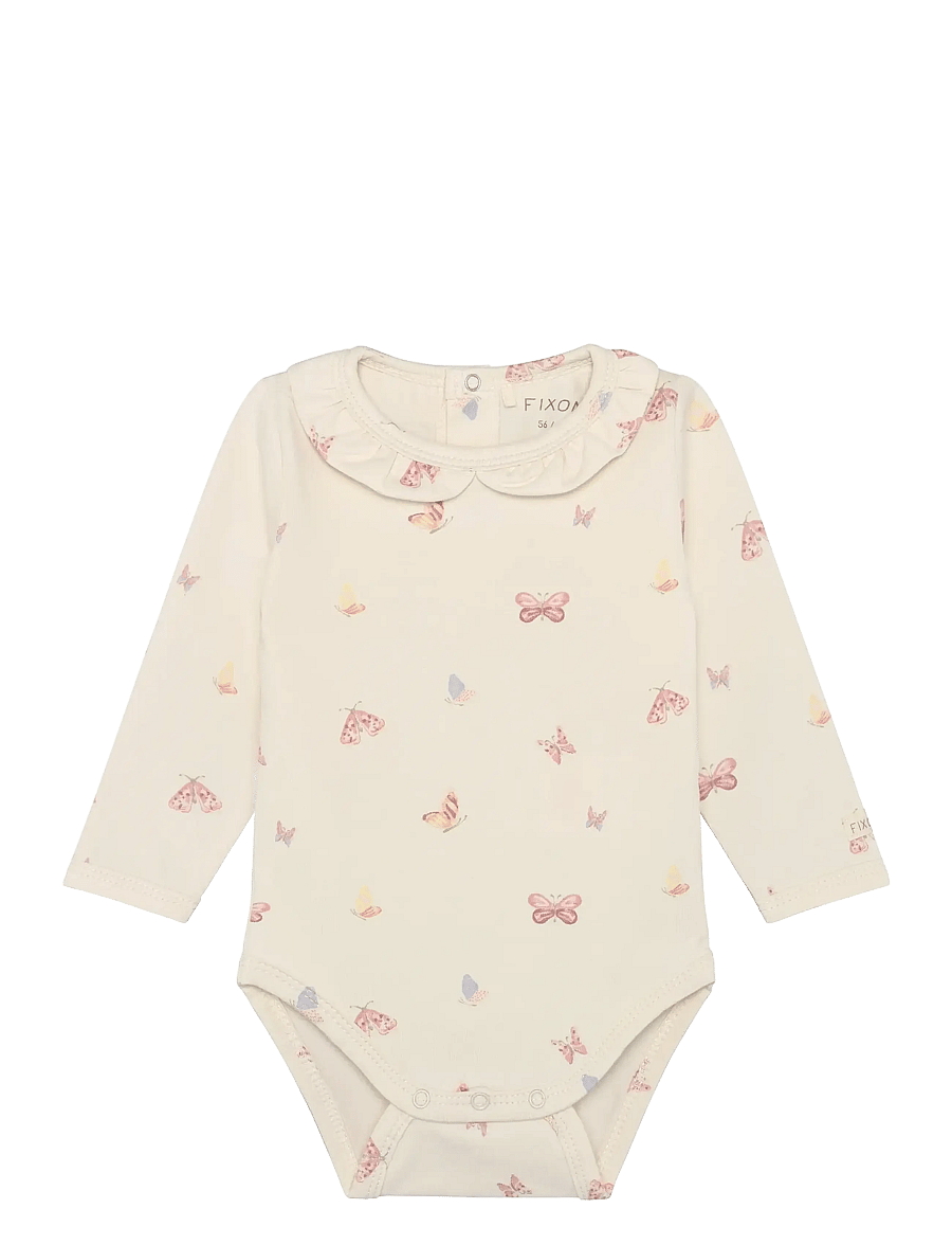 Fixoni - Body LS - langærmede - bleached mauve - 1