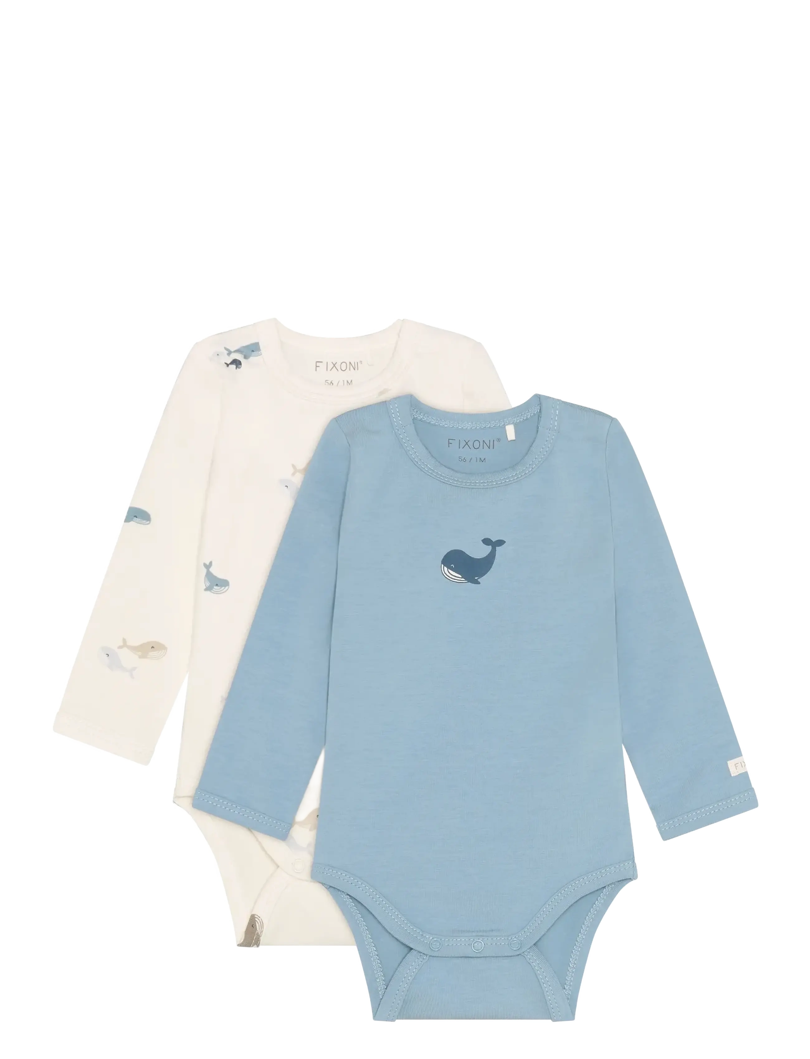 Fixoni Body LS 2-Pack - Bodies - ARCTIC ICE / cream