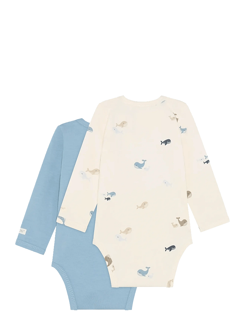 Fixoni - Body LS 2-Pack - pikkade varrukatega - arctic ice - 1
