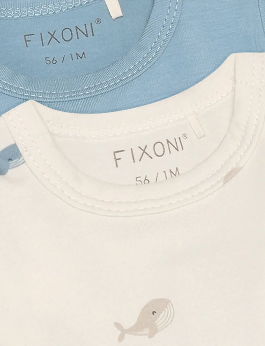 Fixoni - Body LS 2-Pack - langerma - arctic ice - 4