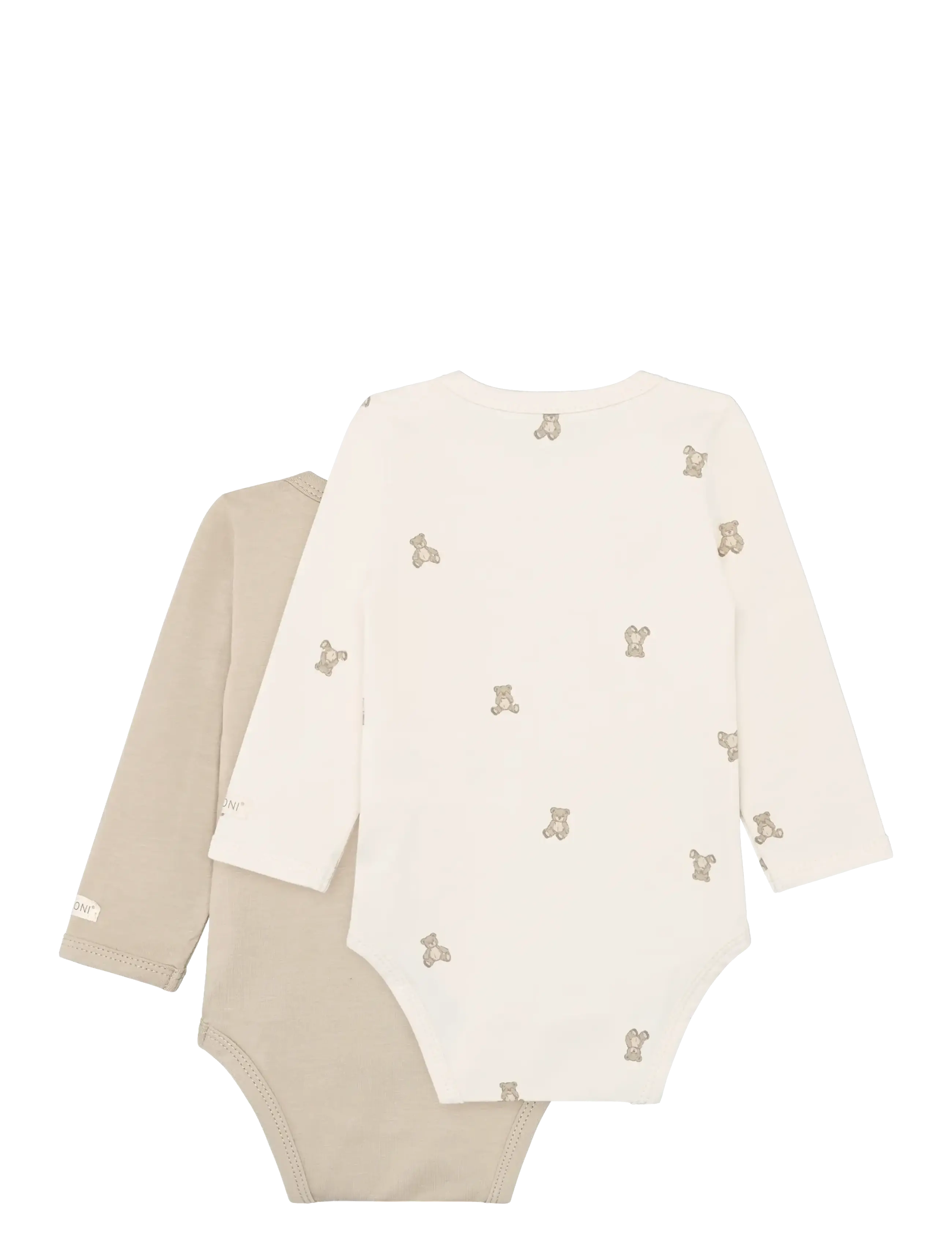 Fixoni - Body LS 2-Pack - długie rękawy - pure cashmere - 2