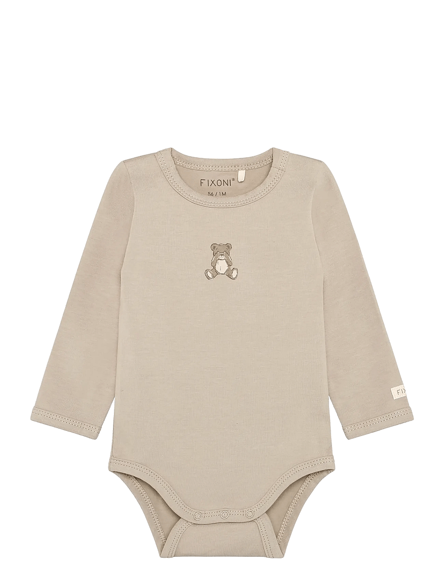 Fixoni - Body LS 2-Pack - długie rękawy - pure cashmere - 3
