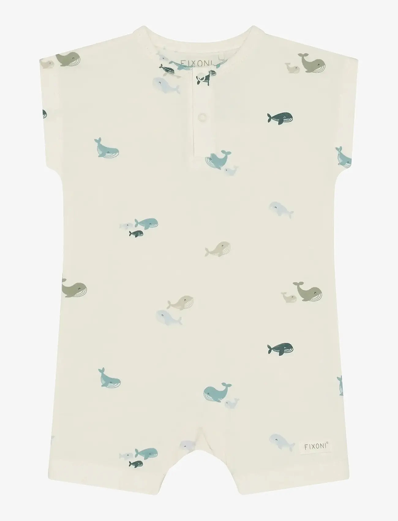 Fixoni - Romper SS - sommerschnäppchen - arctic ice - 0