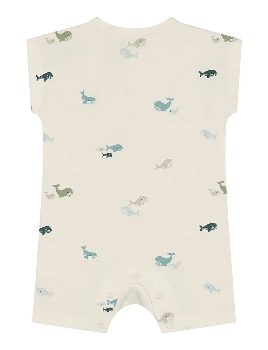 Fixoni - Romper SS - kortärmade - arctic ice - 1