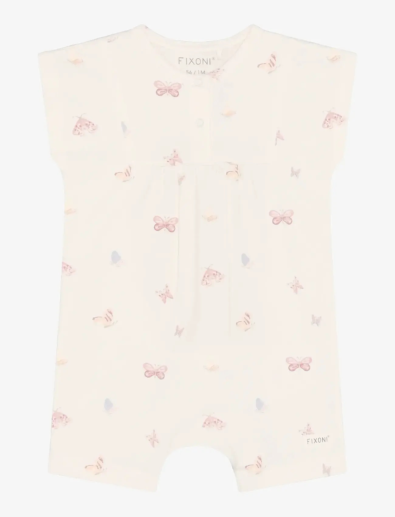 Fixoni - Romper SS - gode sommertilbud - bleached mauve - 0