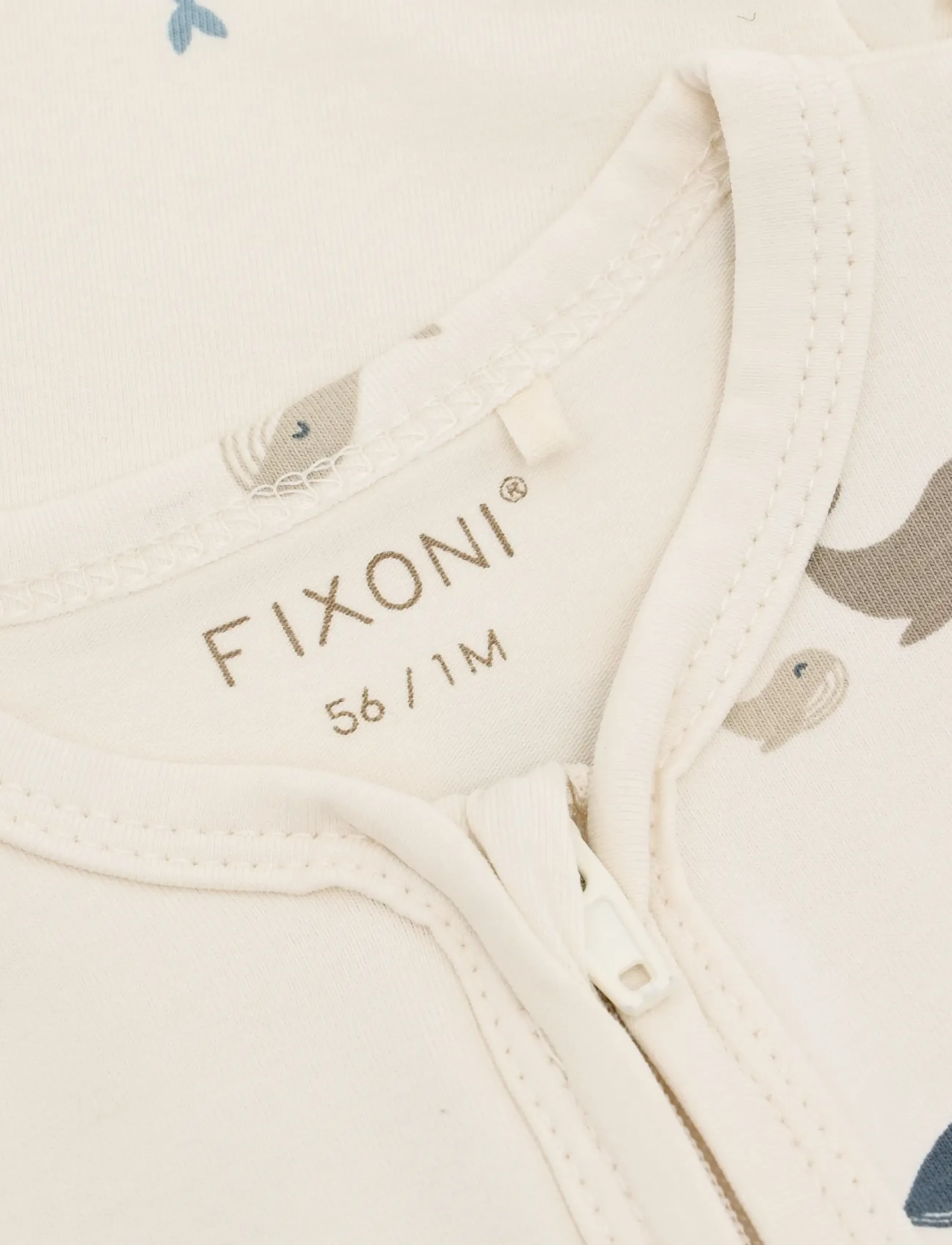 Fixoni - Nightsuit w. Feet - schlafoveralls - arctic ice - 2