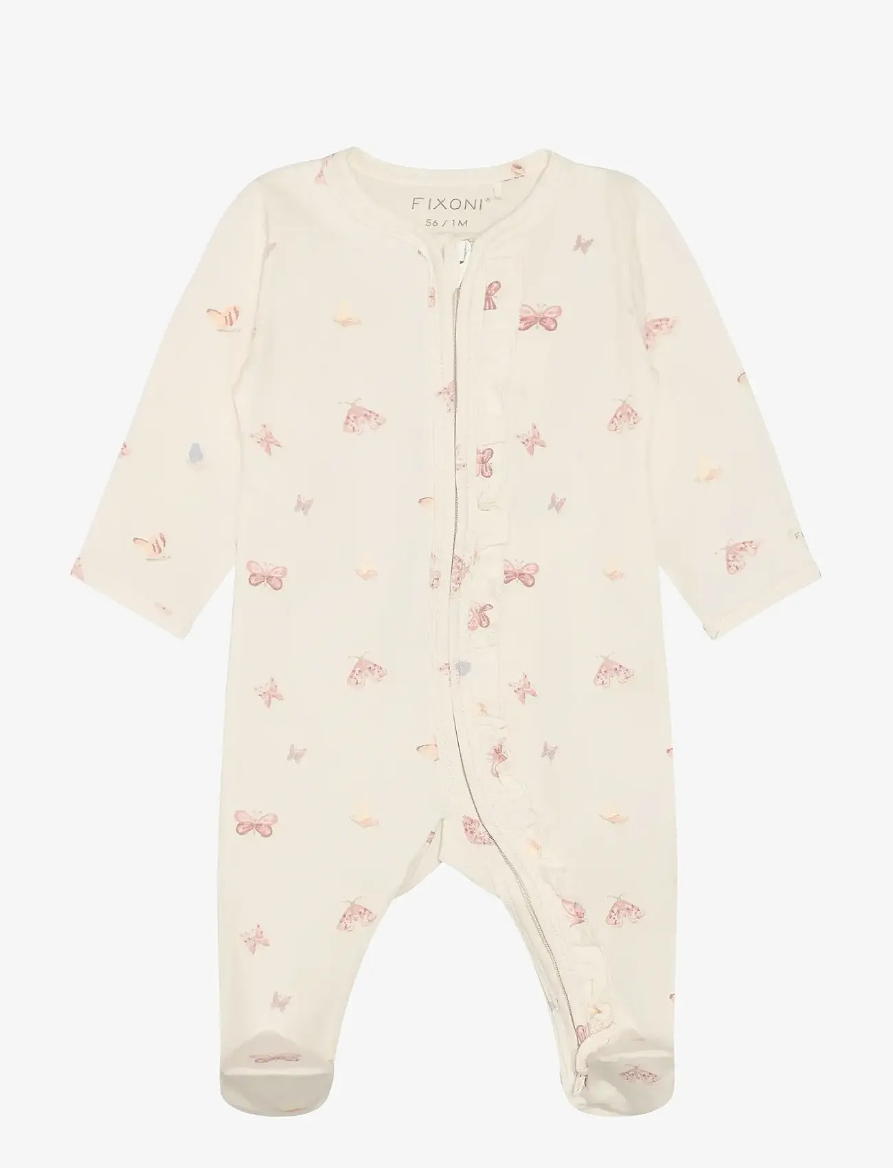 Fixoni - Nightsuit w. Feet - natdragter - bleached mauve - 0