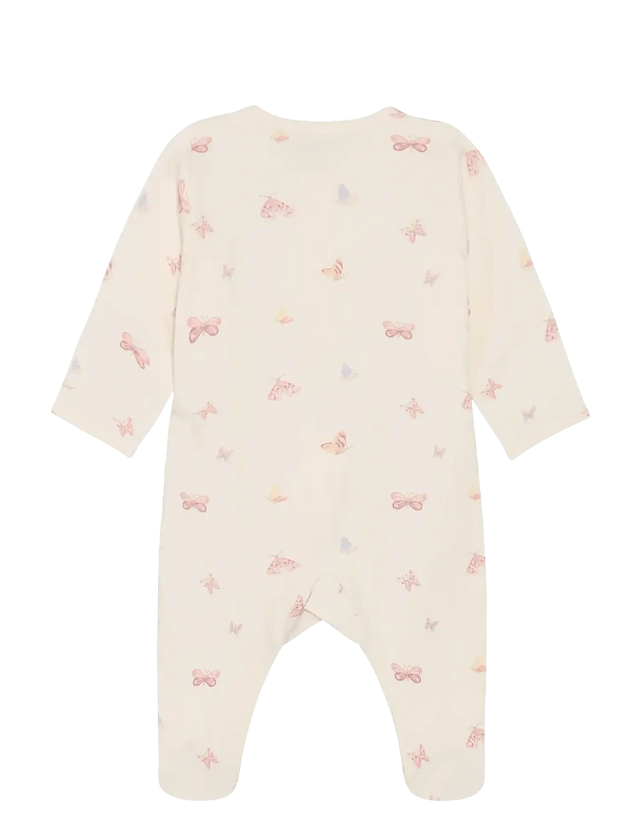 Fixoni - Nightsuit w. Feet - sleeping overalls - bleached mauve - 1