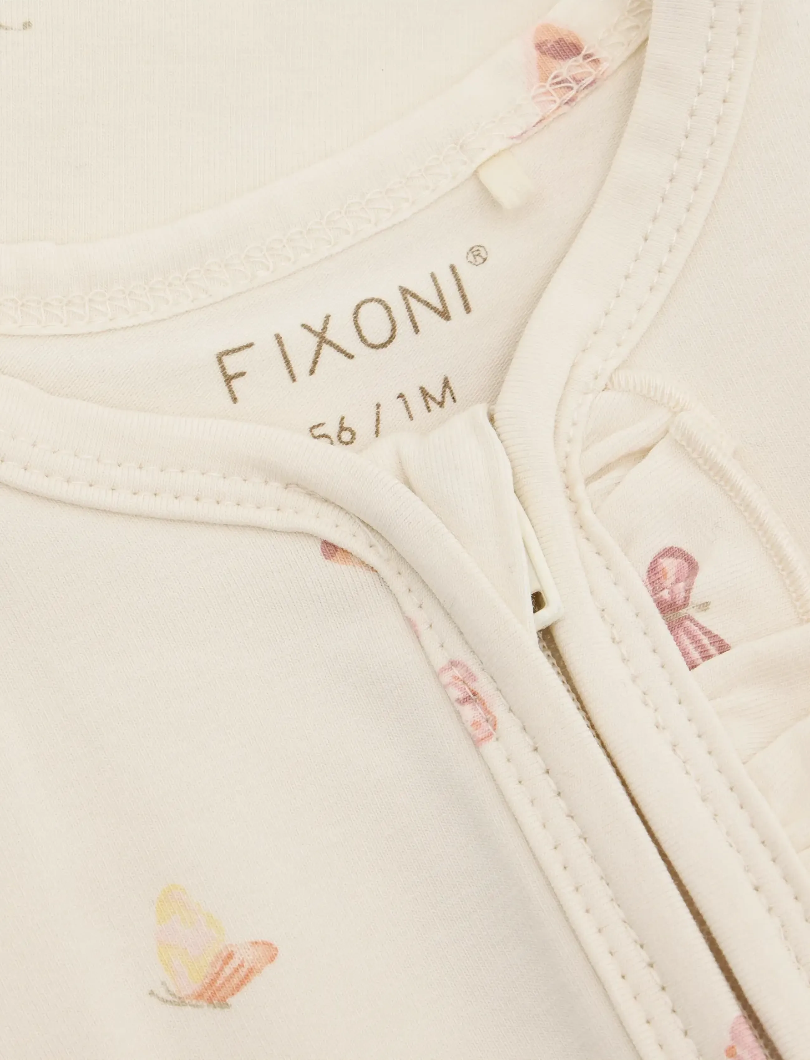 Fixoni - Nightsuit w. Feet - sleeping overalls - bleached mauve - 2