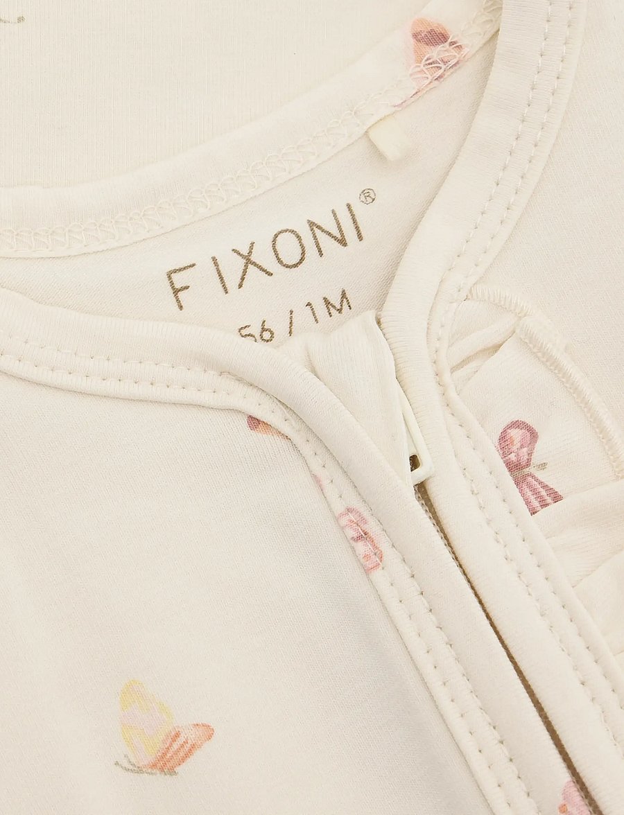 Fixoni - Nightsuit w. Feet - sleeping overalls - bleached mauve - 2