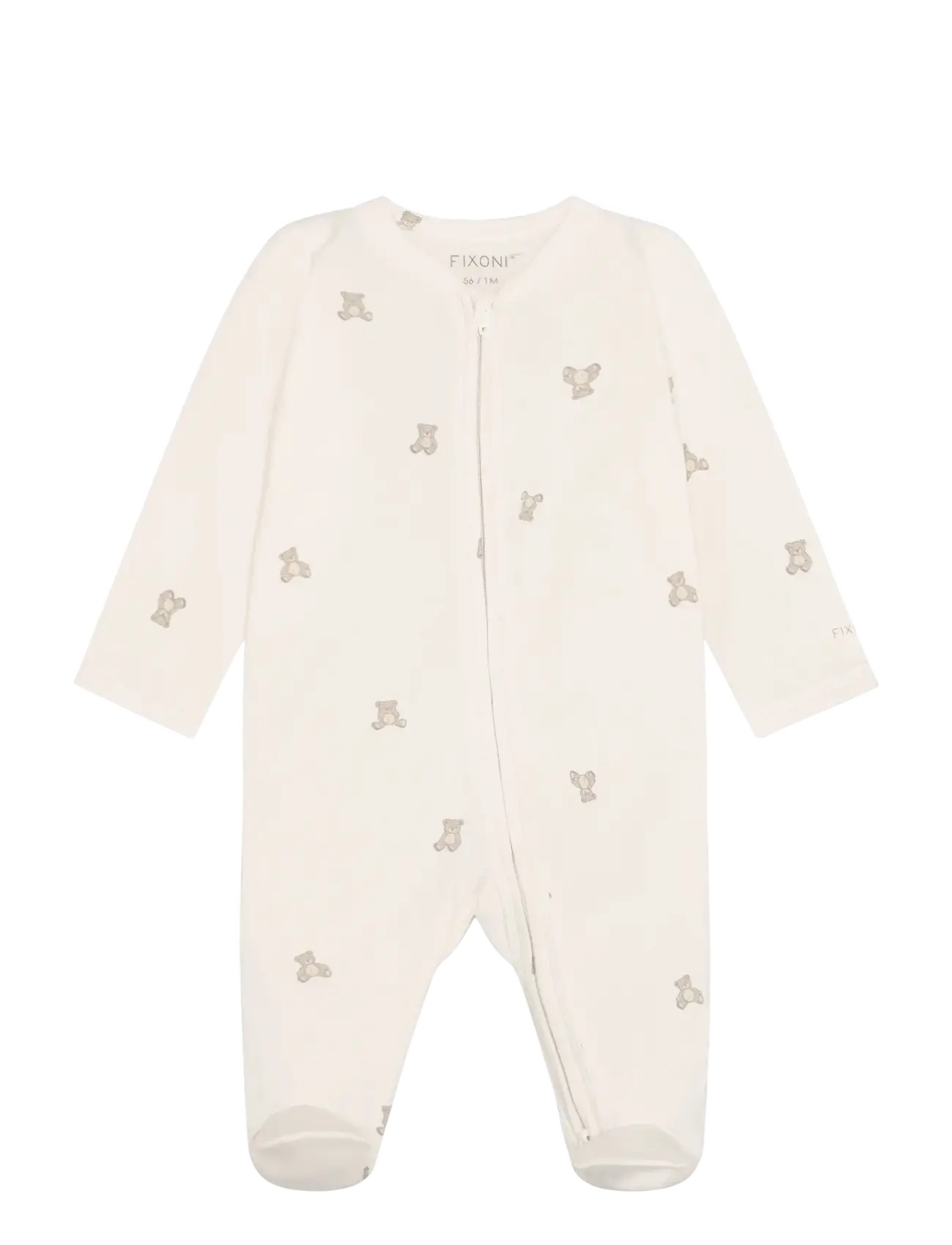 Fixoni Nightsuit w. Feet - Neuheiten - PURE CASHMERE / cream
