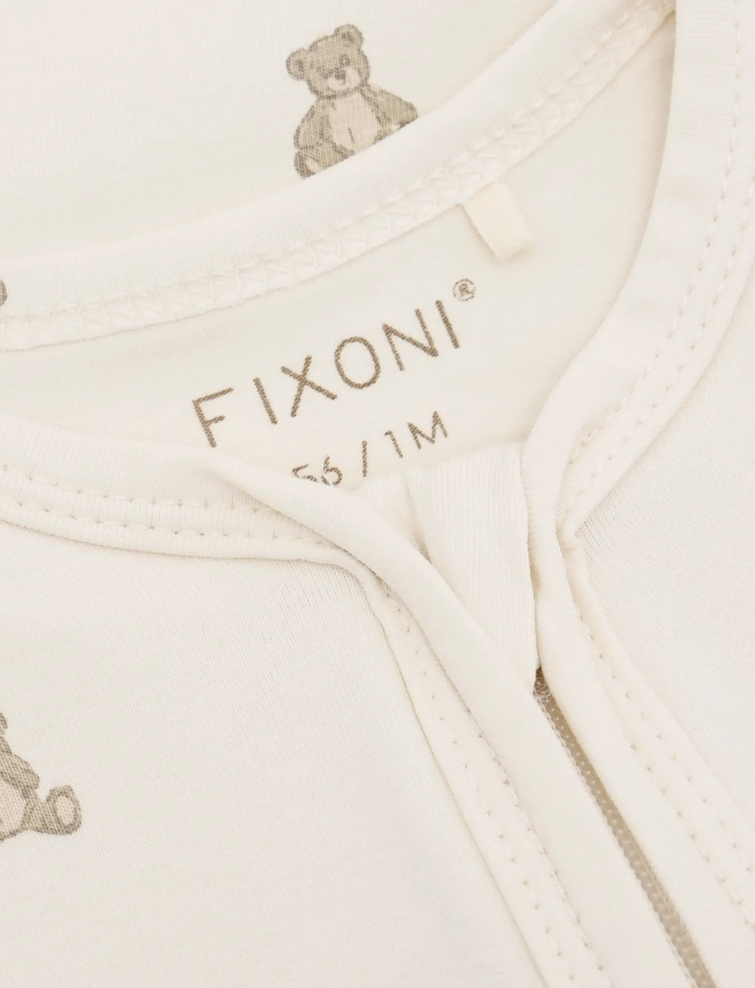 Fixoni - Nightsuit w. Feet - schlafoveralls - pure cashmere - 2