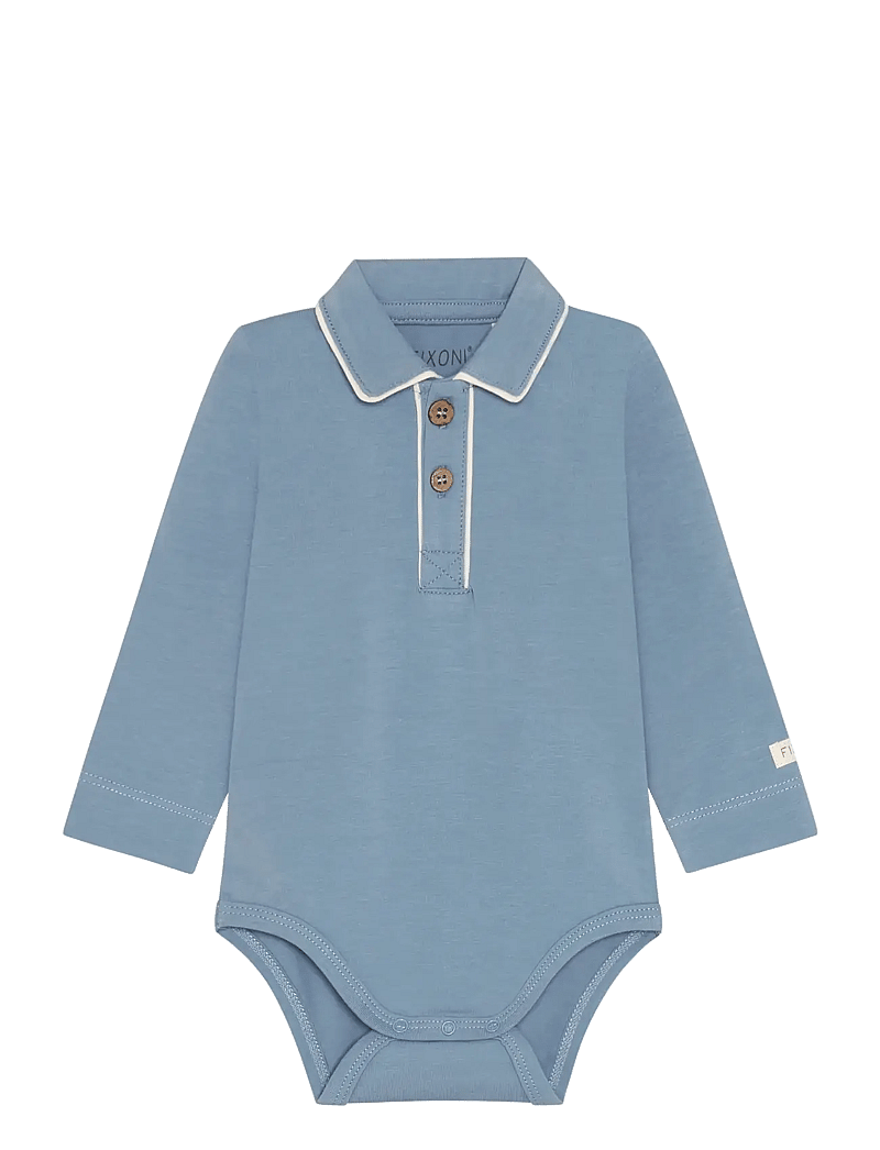 Fixoni - Body LS Collar - långärmade - mountain spring - 0
