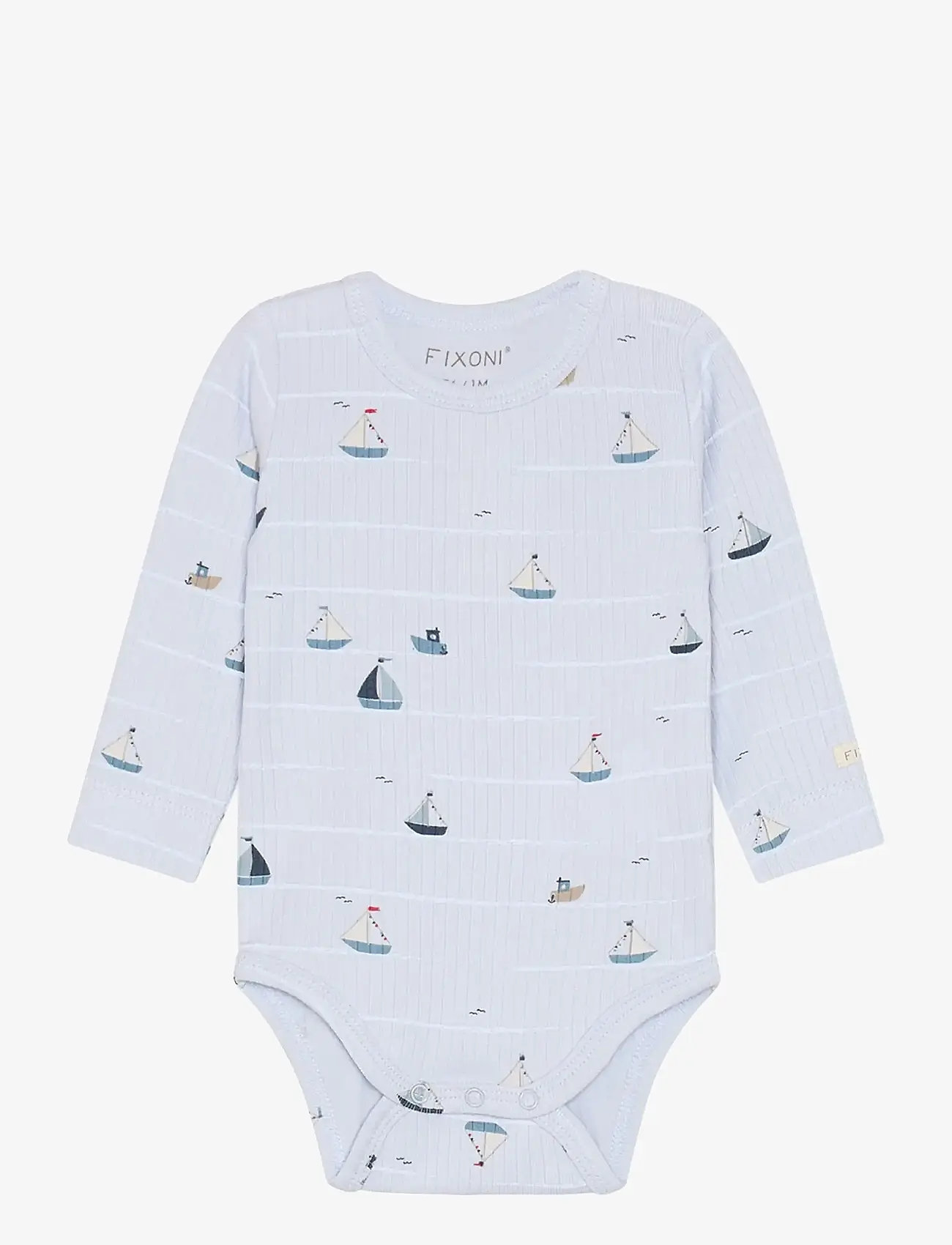Fixoni - Body LS Rib - gode sommertilbud - arctic ice - 1