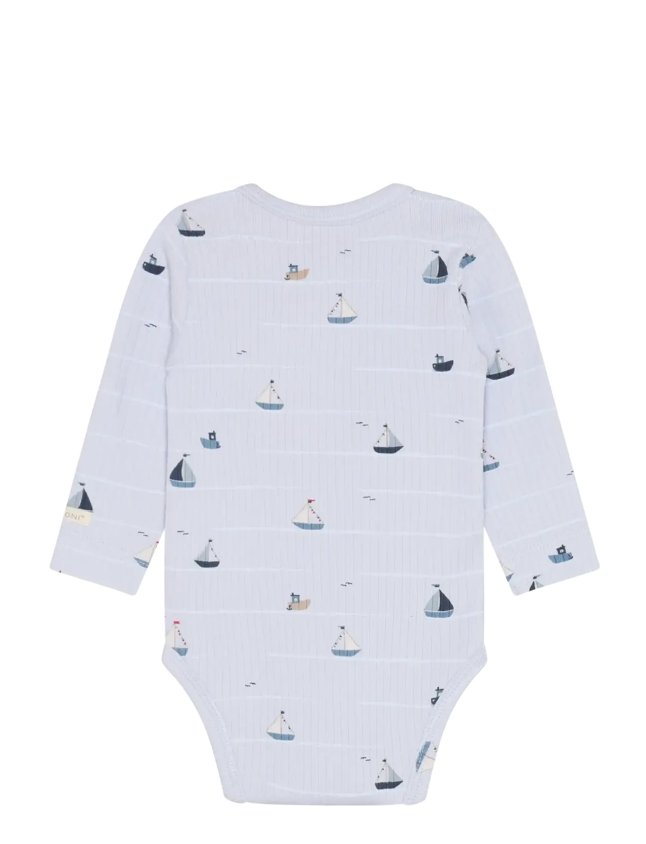 Fixoni - Body LS Rib - langærmede bodyer - arctic ice - 2