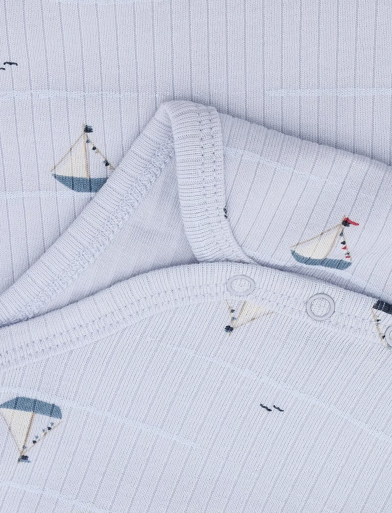 Fixoni - Body LS Rib - langærmede bodyer - arctic ice - 3