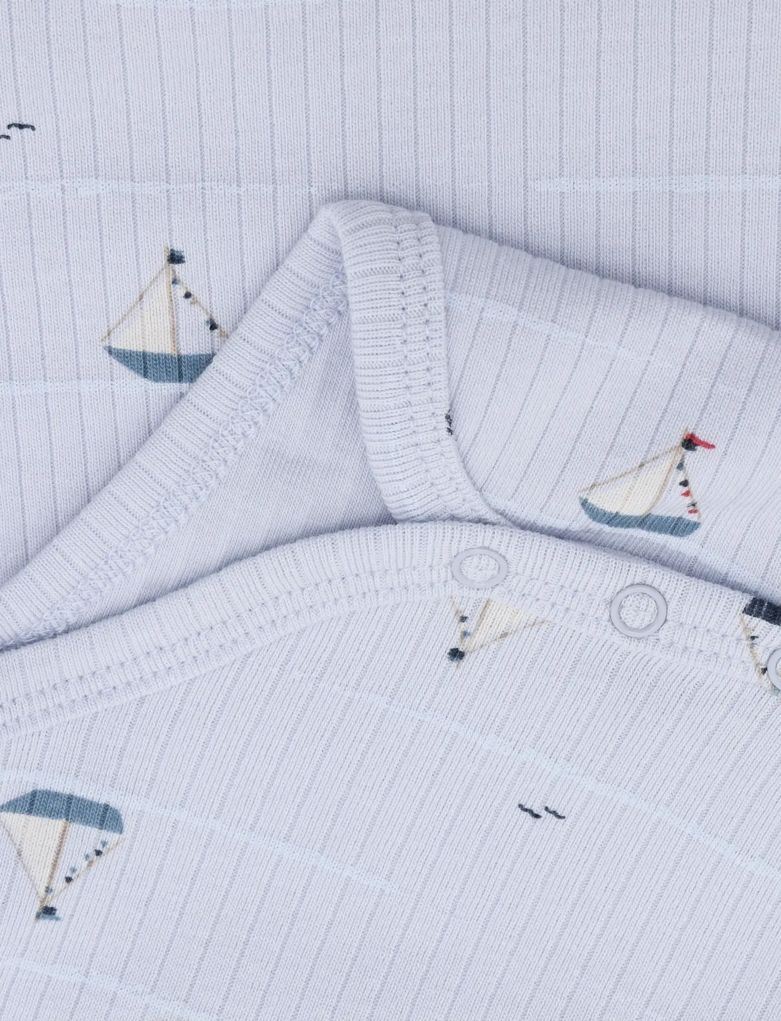 Fixoni - Body LS Rib - summer savings - arctic ice - 3
