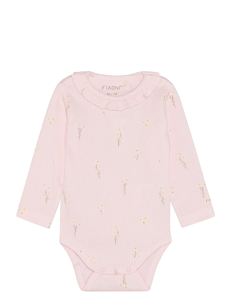 Fixoni - Body LS Rib - langærmede bodyer - potpourri - 1