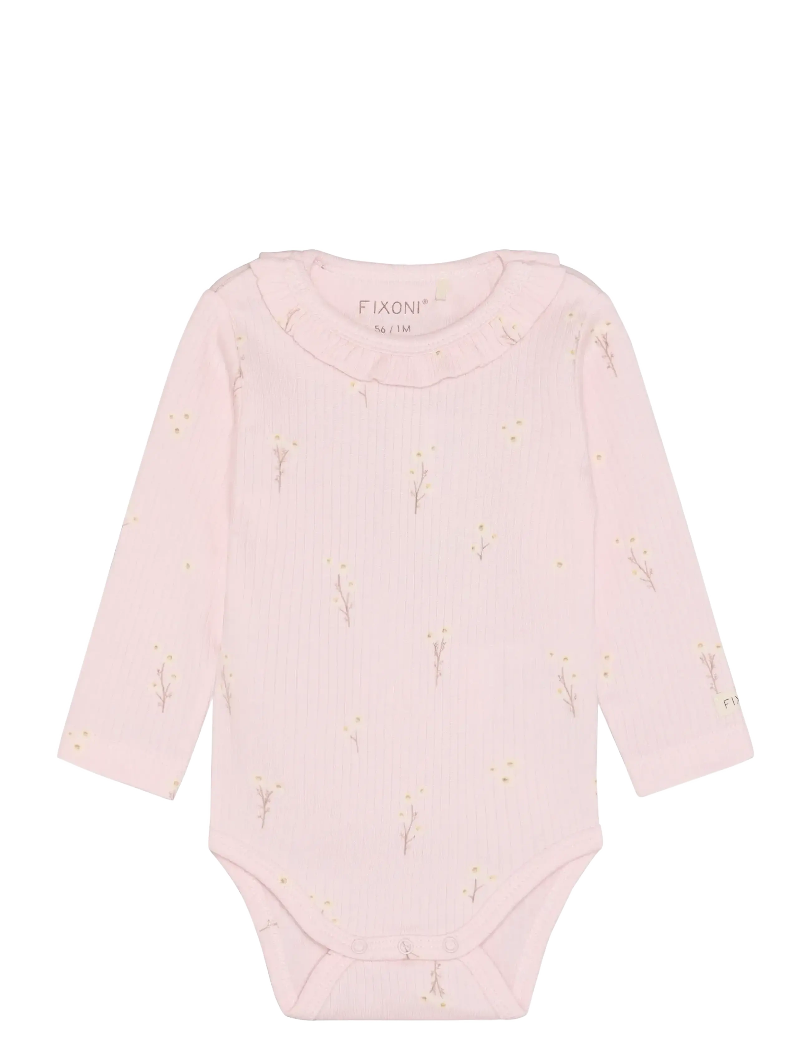 Fixoni Body LS Rib - Bodies - POTPOURRI / pink/rose