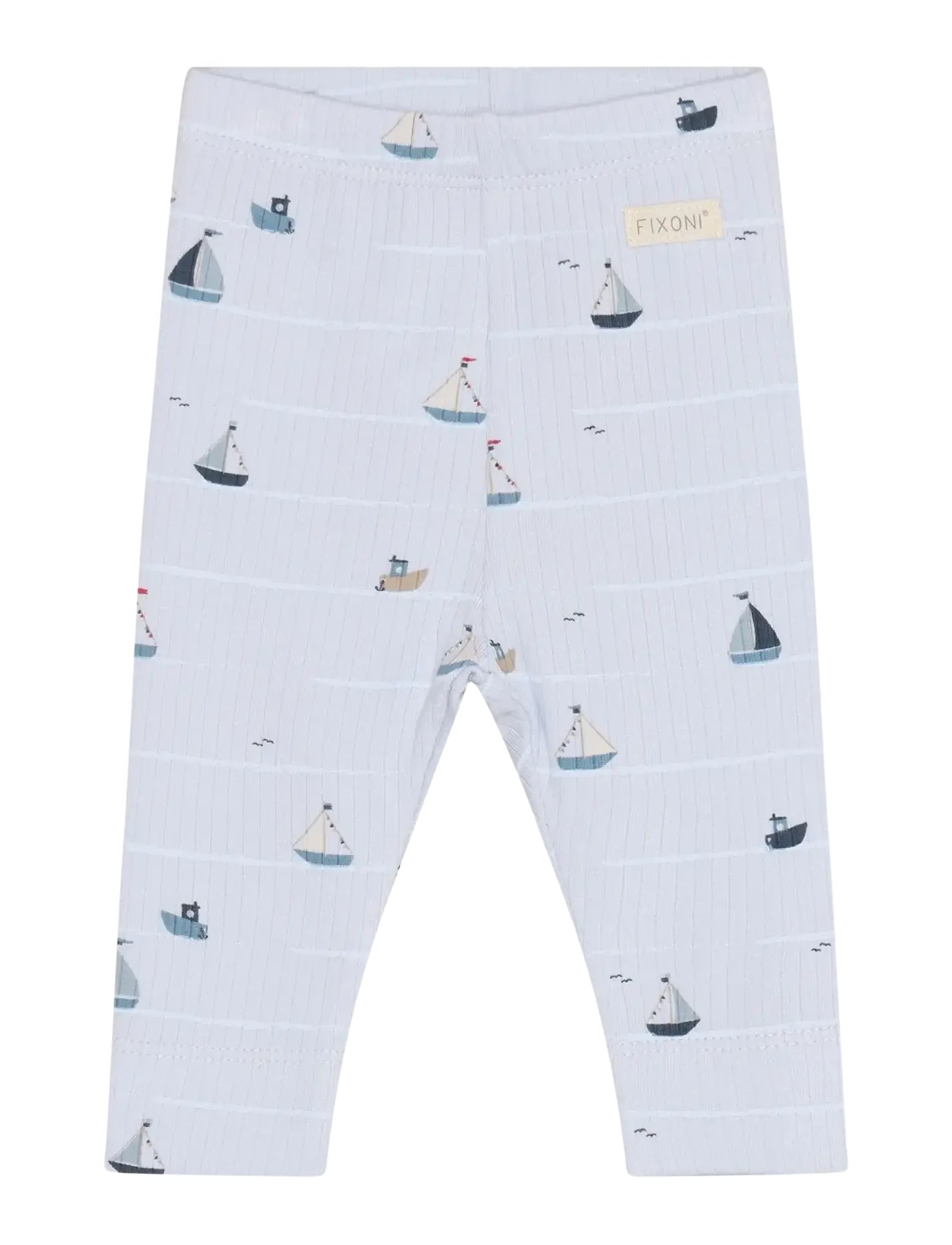 Fixoni Leggings Rib - Baby 44-92 - ARCTIC ICE / blue
