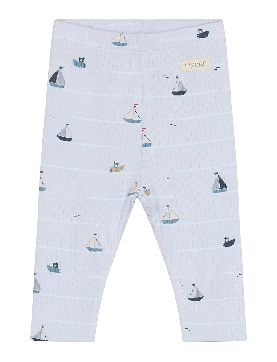 Fixoni - Leggings Rib - leggings - arctic ice - 0