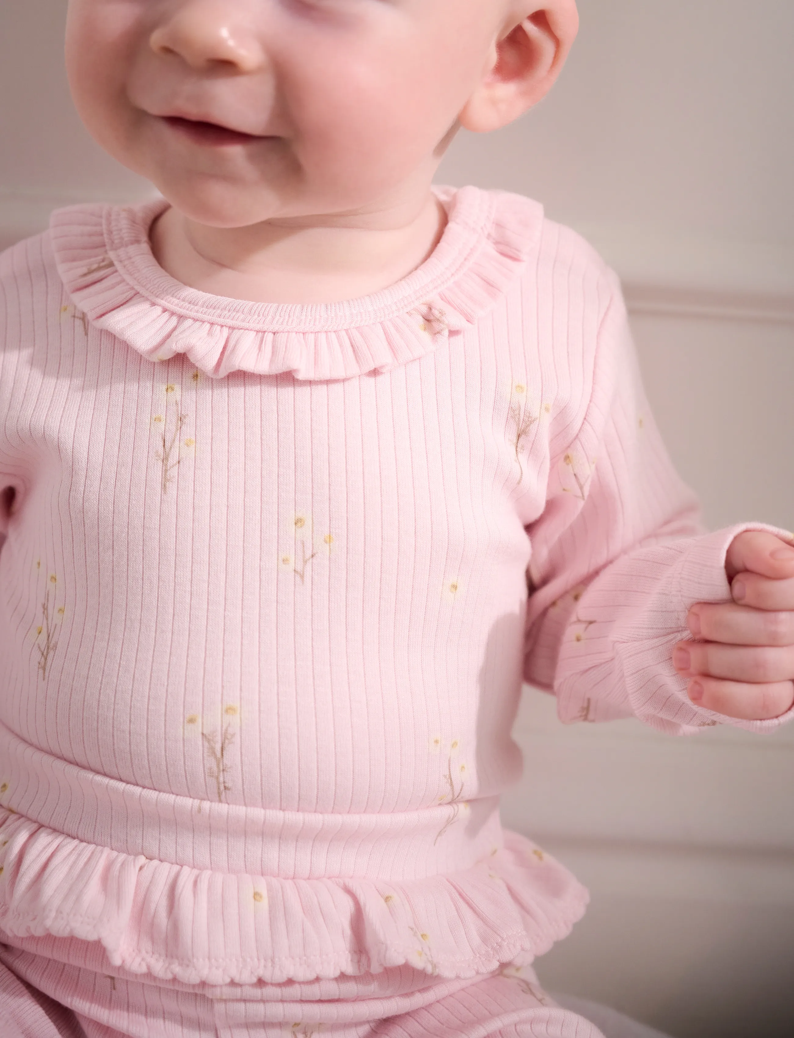 Fixoni Leggings Rib - Leggings - POTPOURRI / pink/rose