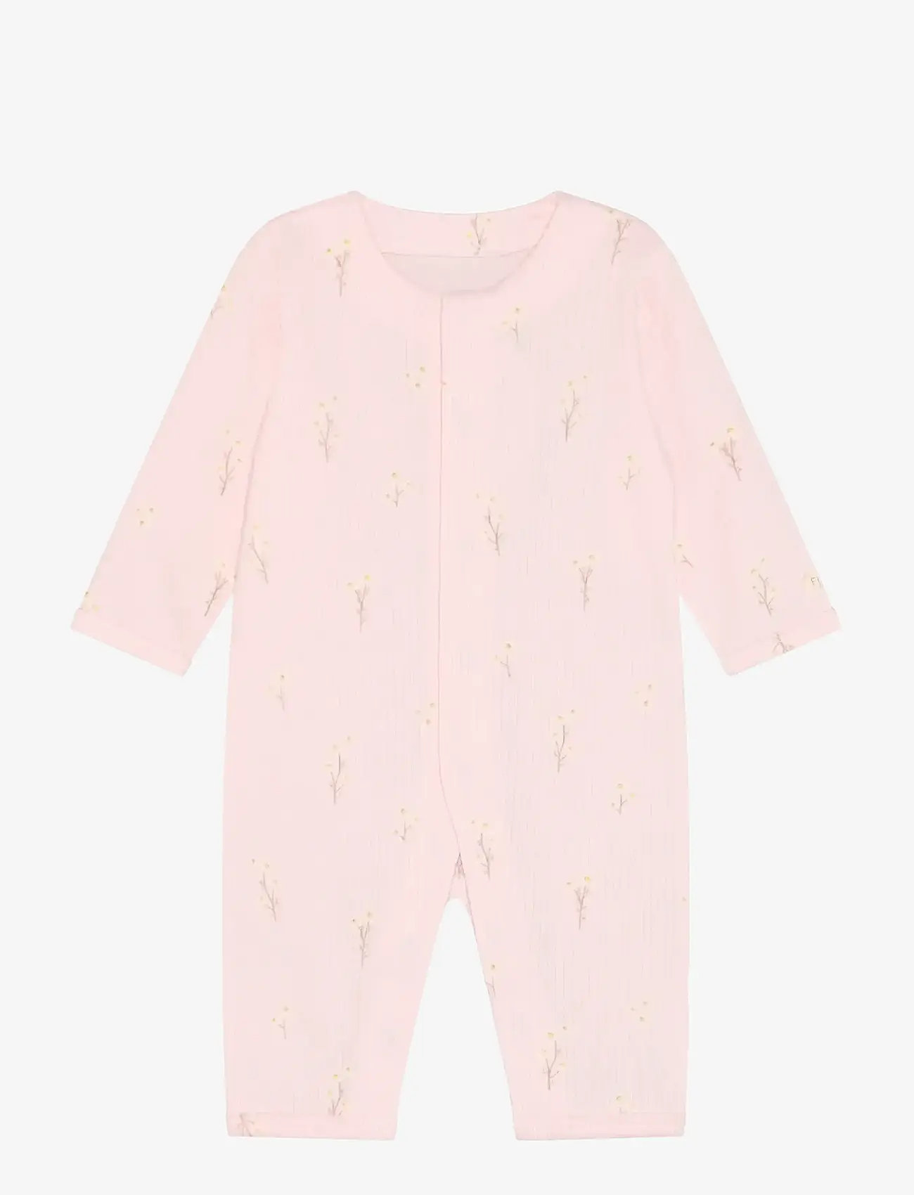 Fixoni - Romper LS Rib - långärmade bodysuits - potpourri - 0