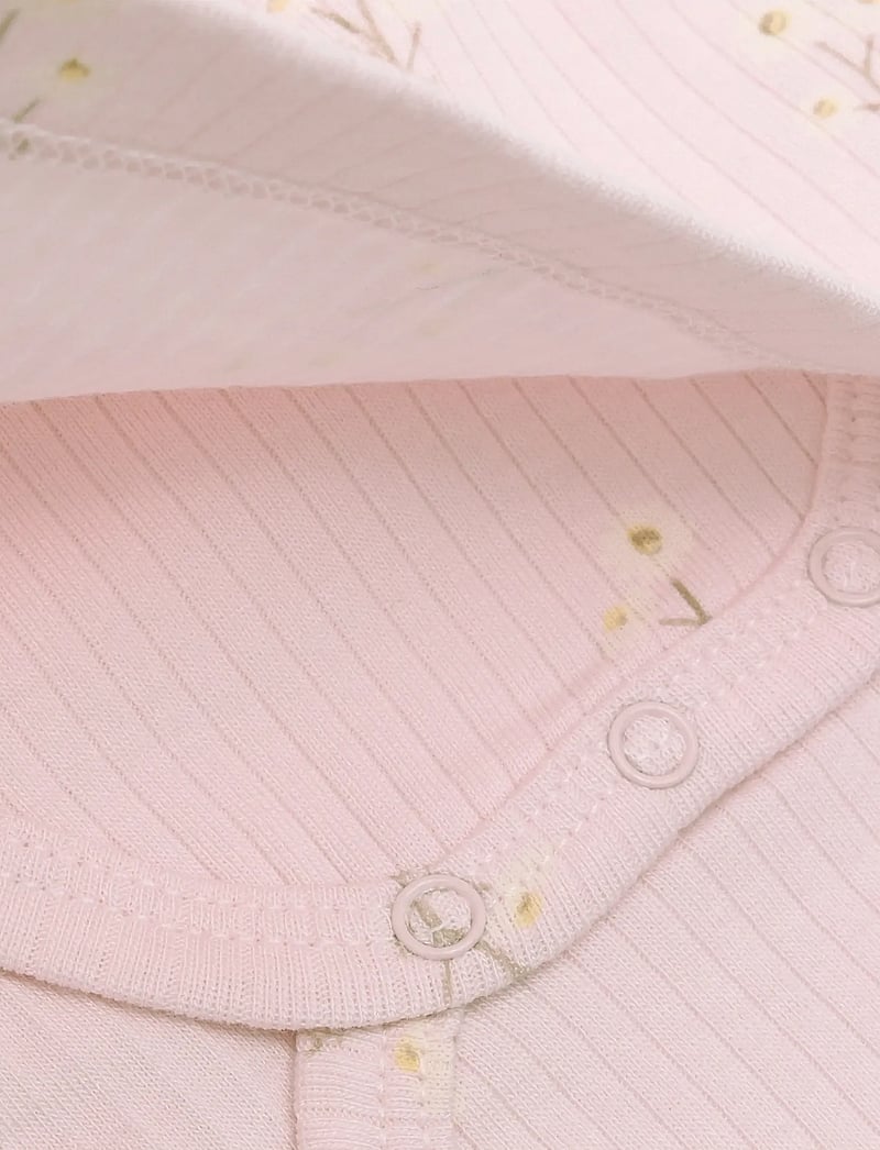 Fixoni - Body Dress LS Rib - pikkade varrukatega beebi kleidid - potpourri - 2