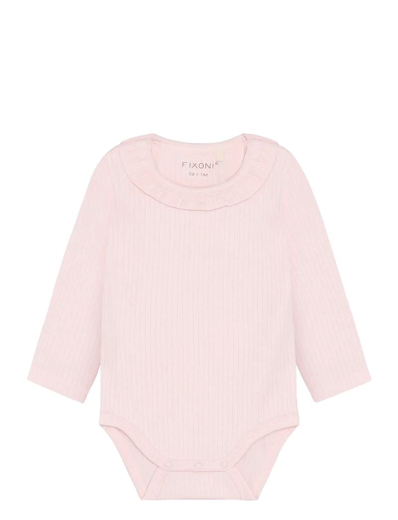 Fixoni - Body LS Rib - langærmede bodyer - potpourri - 0