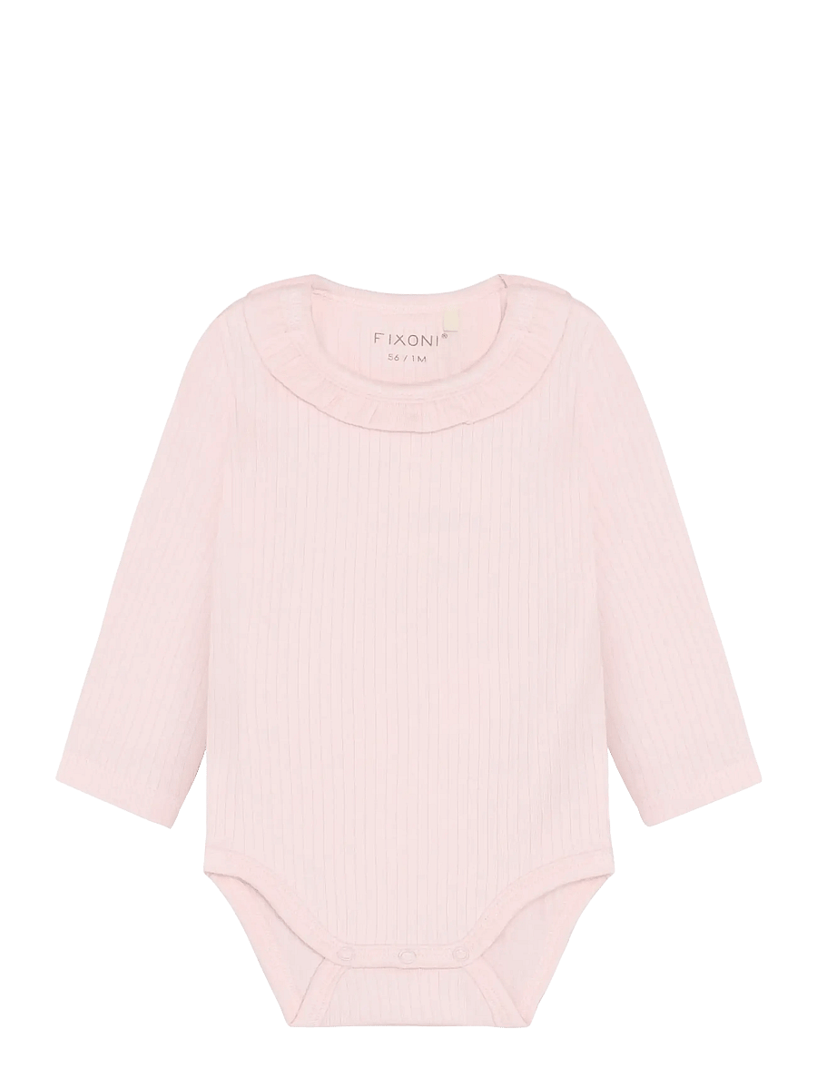 Fixoni - Body LS Rib - långärmade bodies - potpourri - 0