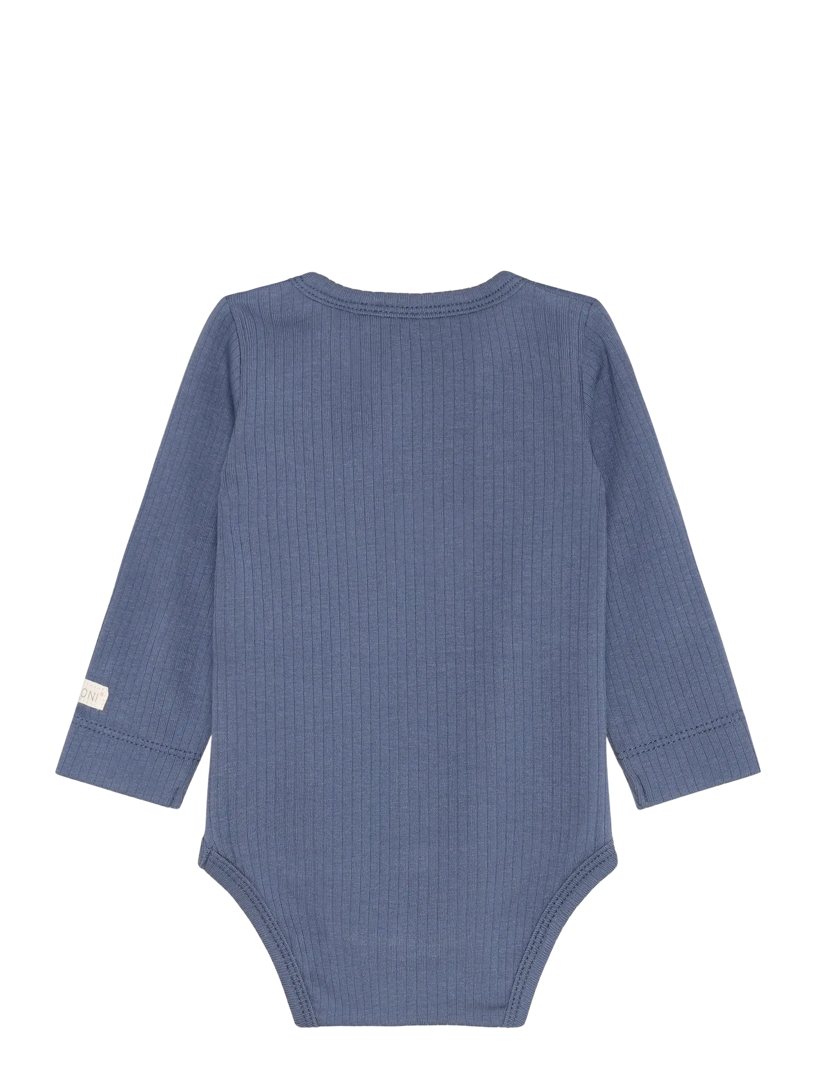 Fixoni - Body LS Rib - langerma samfellur - vintage indigo - 1