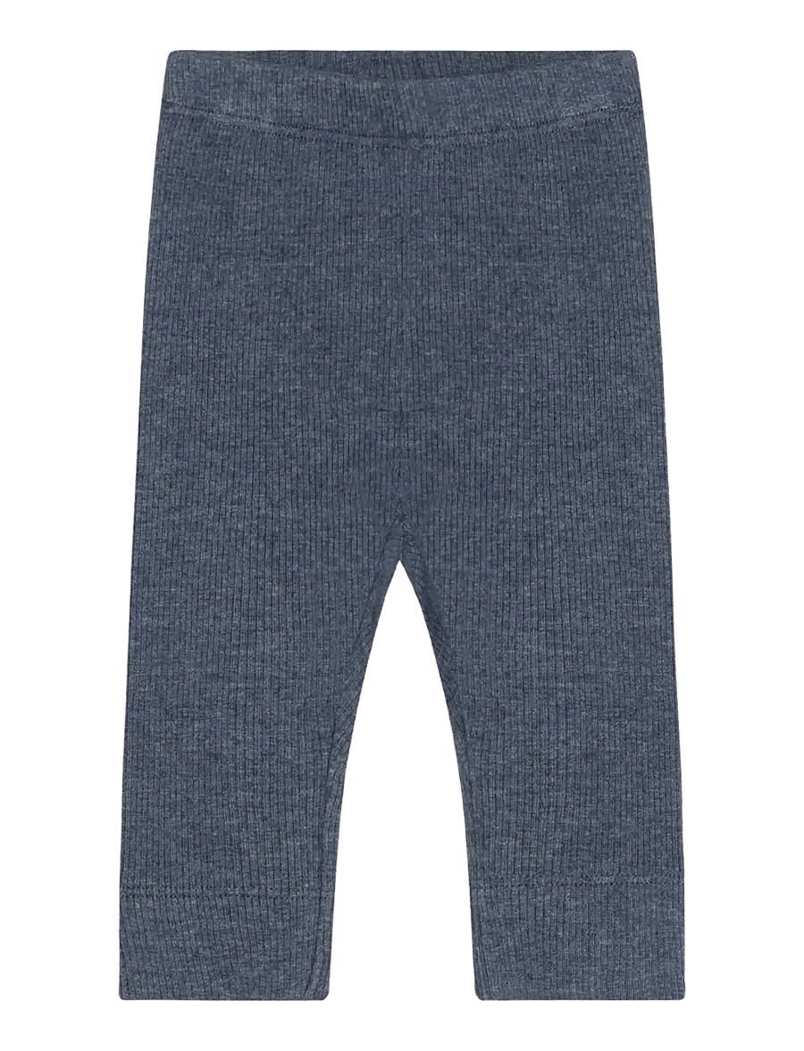 Fixoni - Leggings Melange Rib - leggings - vintage indigo melange - 0