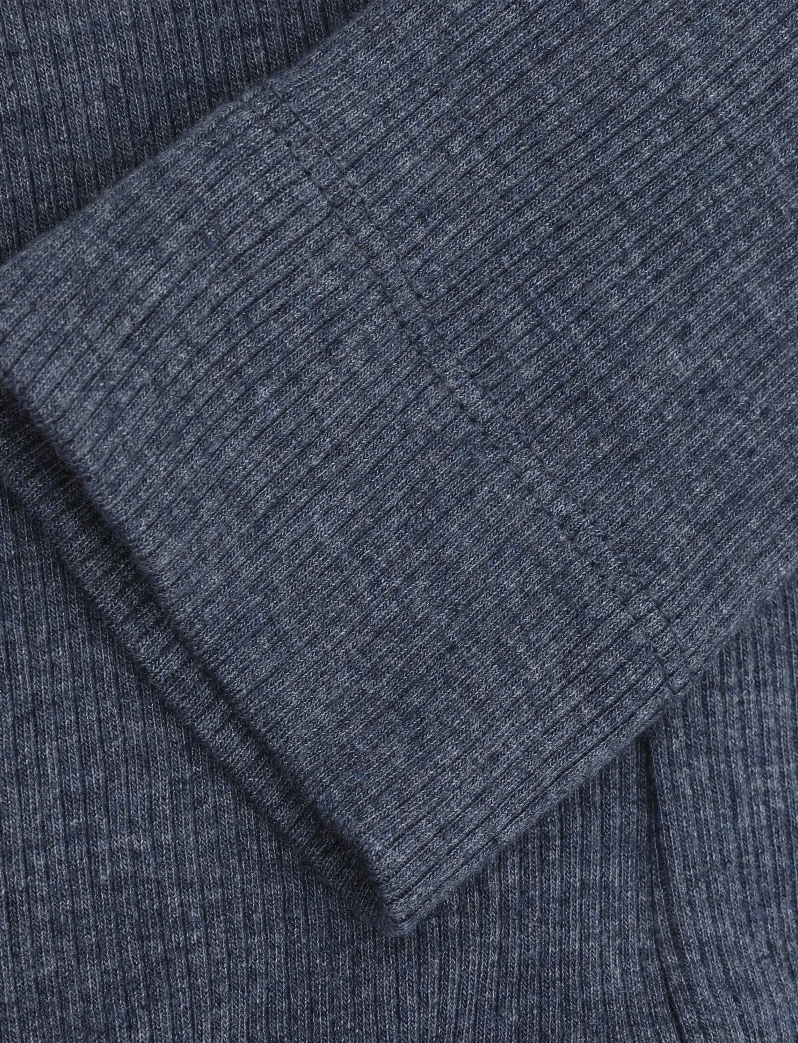 Fixoni - Leggings Melange Rib - leggings - vintage indigo melange - 2