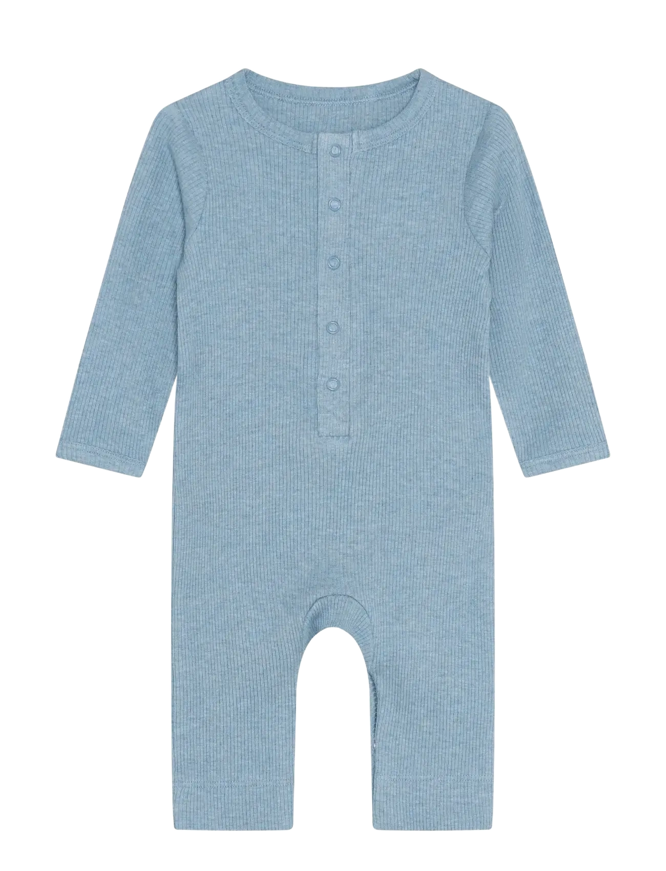 Fixoni Rompers LS Melange Rib - Riided - MOUNTAIN SPRING MELANGE / blue