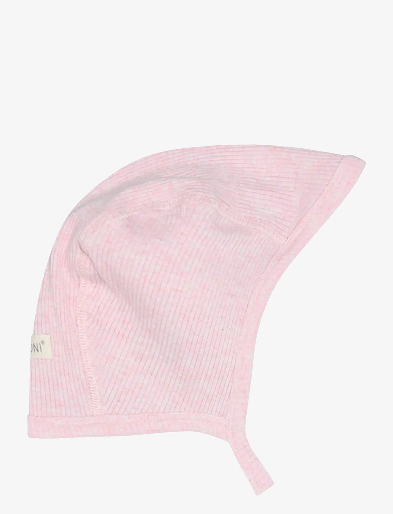 Fixoni - Helmet Melange Rib - beebimütsid - bleached mauve melange - 0
