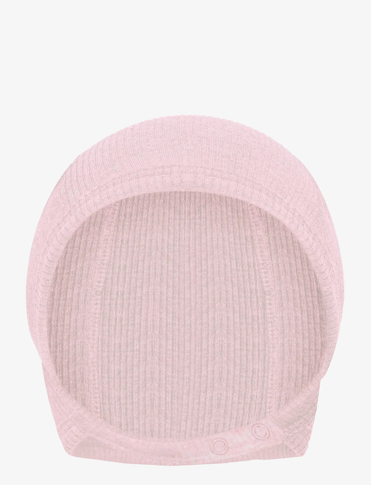 Fixoni - Helmet Melange Rib - beebimütsid - bleached mauve melange - 1
