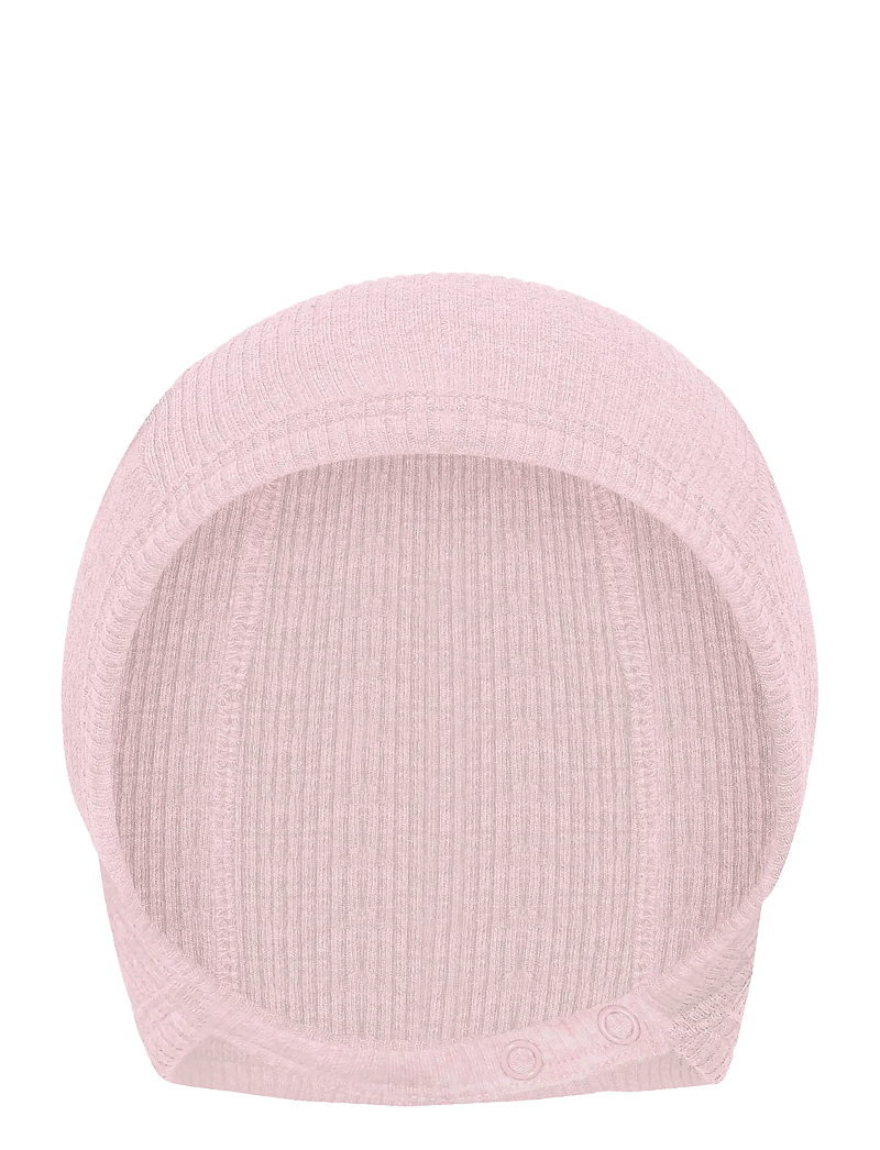 Fixoni - Helmet Melange Rib - beebimütsid - bleached mauve melange - 1