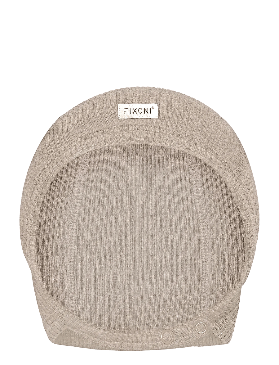 Fixoni - Helmet Melange Rib - babymützen - pure cashmere melange - 2