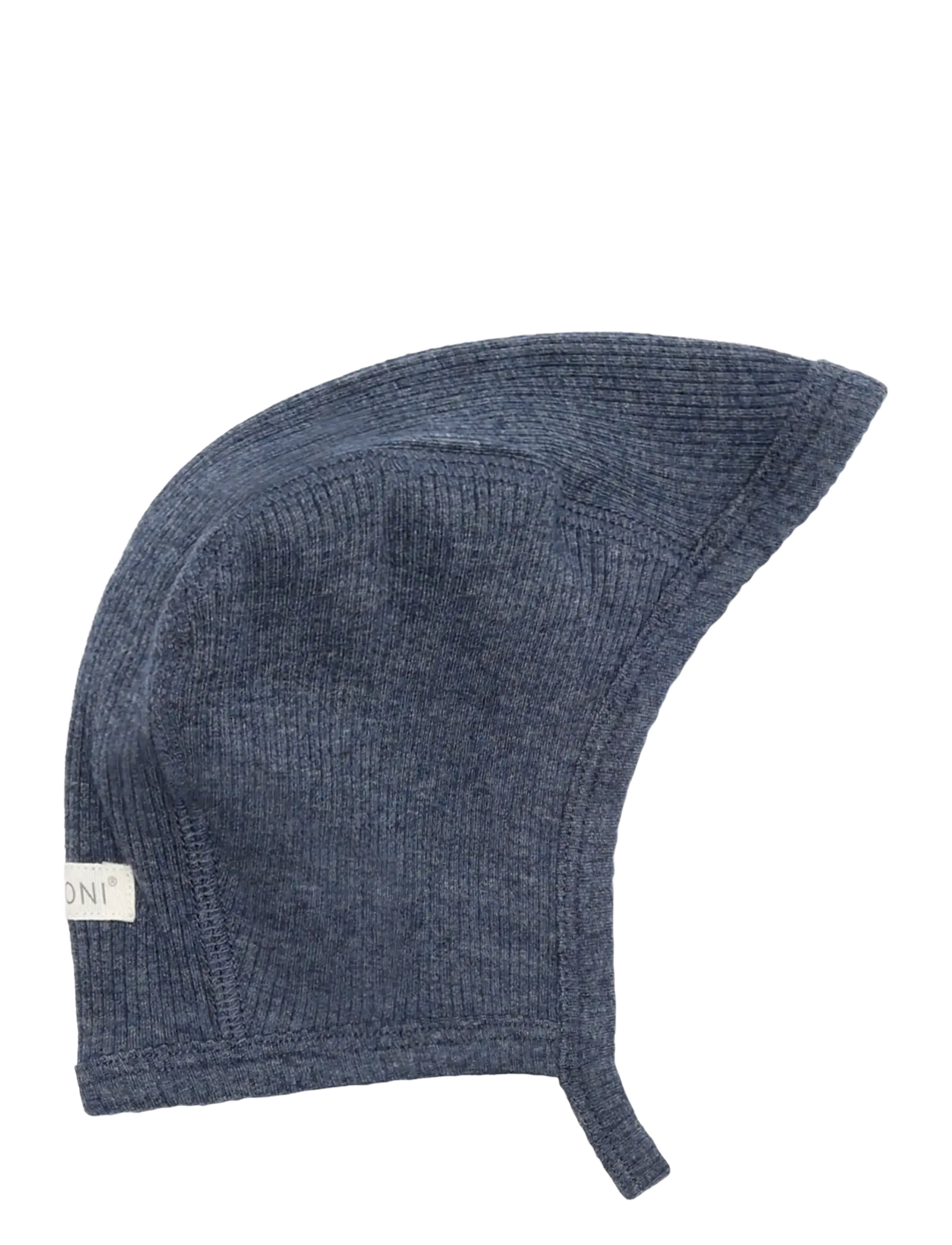 Fixoni Helmet Melange Rib, 44, Navy, Huer > Babyhuer, Børn