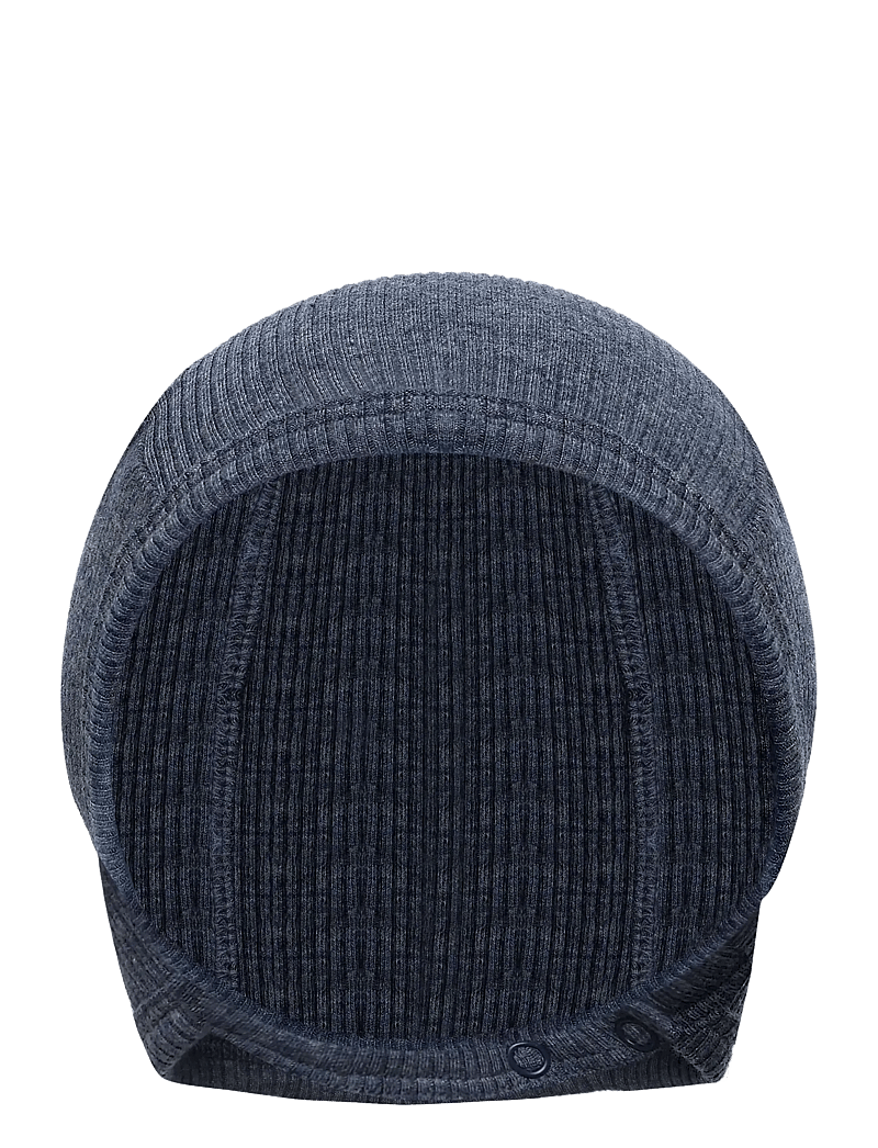Fixoni - Helmet Melange Rib - babymützen - vintage indigo melange - 1