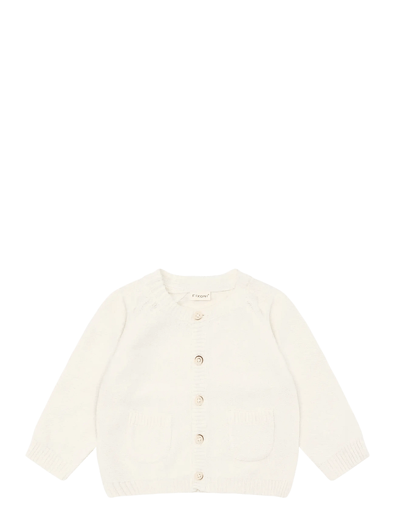 Fixoni - Cardigan Knit - kardiganid - antique white - 1