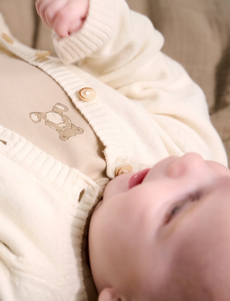 Fixoni - Cardigan Knit - kardiganid - antique white - 0