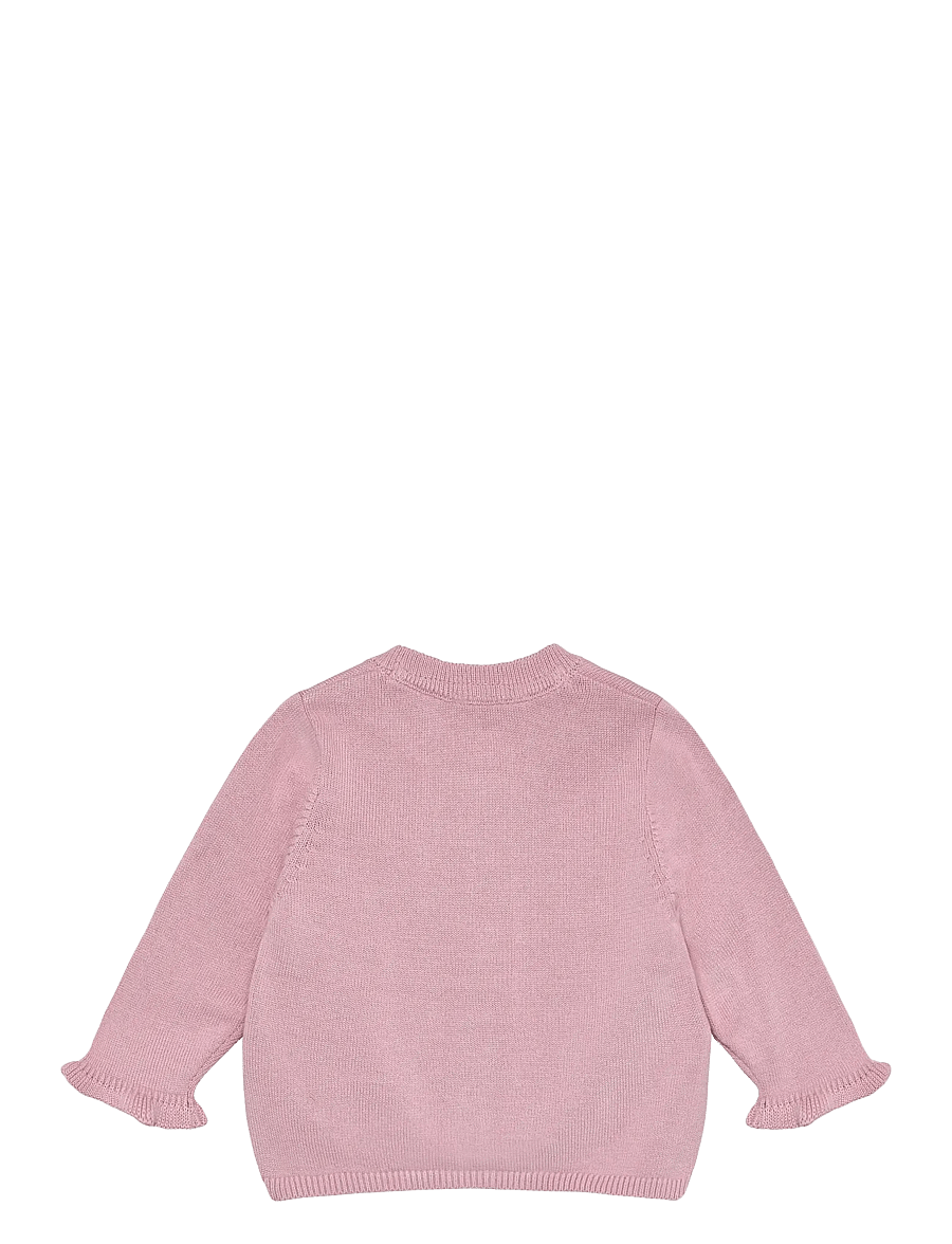 Fixoni - Cardigan Knit - gilets - bleached mauve - 2