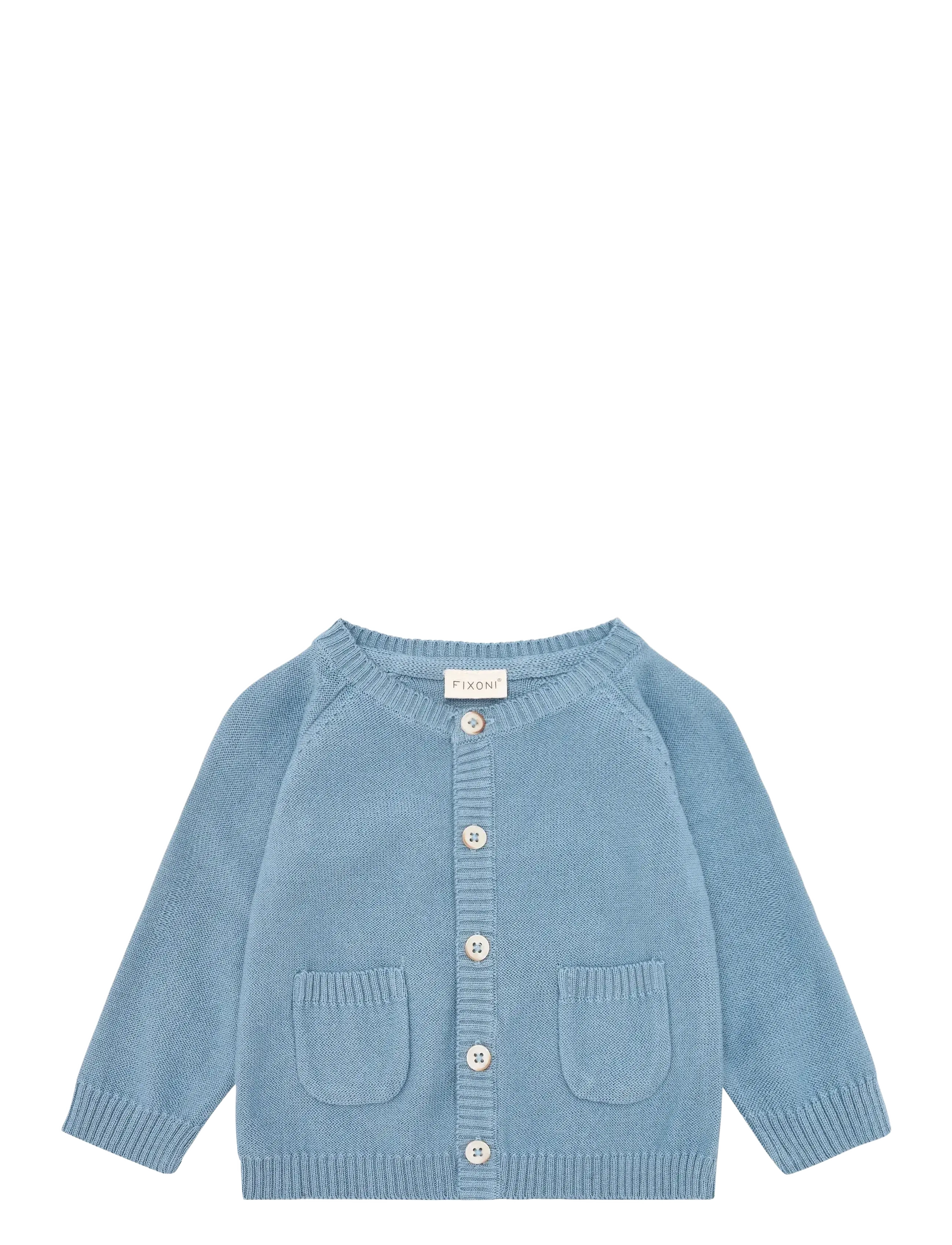 Fixoni Cardigan Knit - Baby 44-92 - MOUNTAIN SPRING / blue