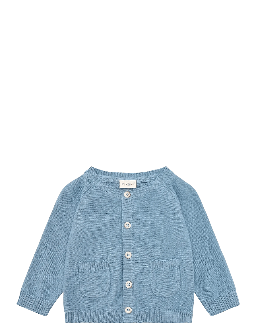 Fixoni - Cardigan Knit - cardigans - mountain spring - 1